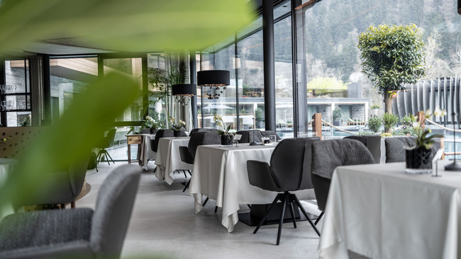 Fine wines and cuisine in the See Lodge Fine wines and cuisine in the See Lodge